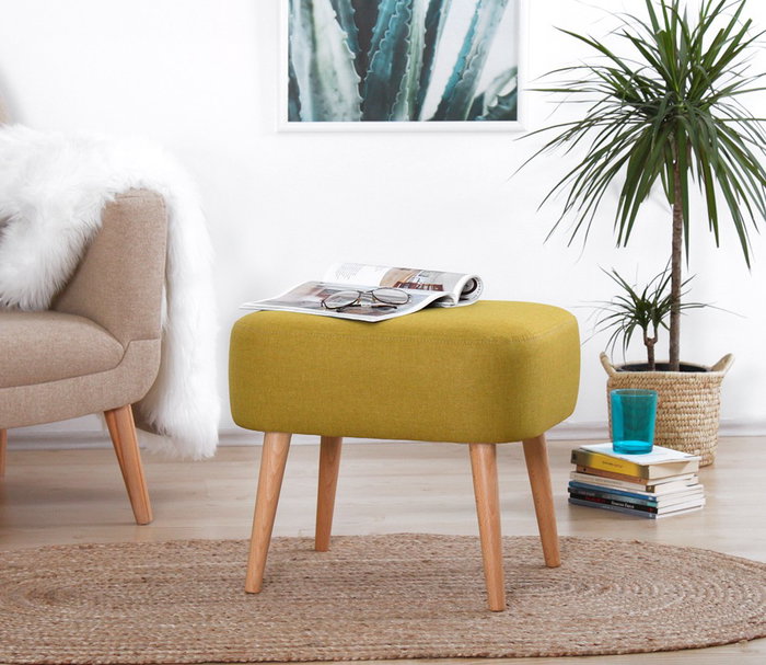 Atelier Del Sofa Parrot - Puf Bohemio Amarillo